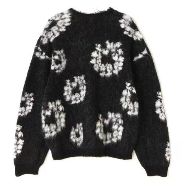 SAINT Mxxxxxx × DENIM TEARS / COTTON WRTETH MOHAIR CARDIGAN