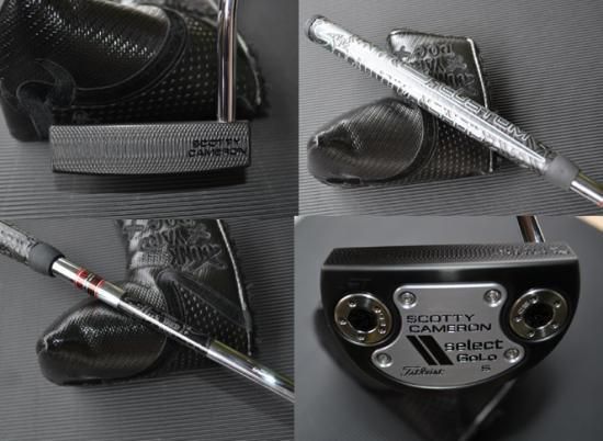 スコッティキャメロン カスタムパター GOLO 5 JET ブラック Heavy