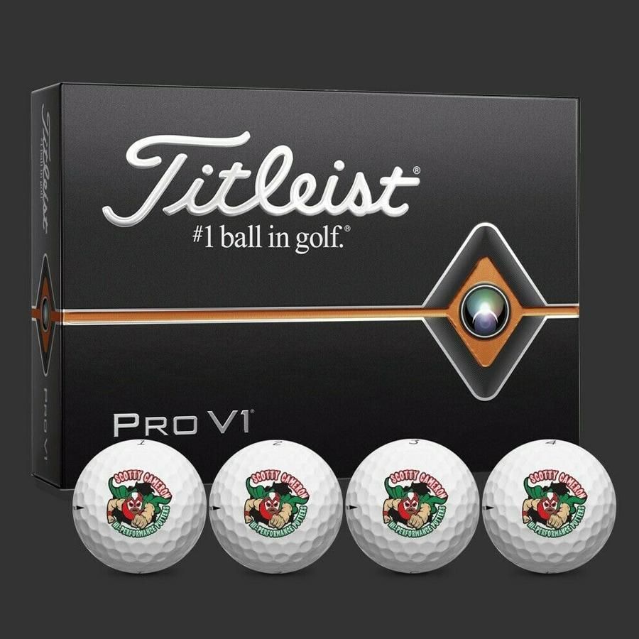 スコッティキャメロン タイトリスト☆ボール PRO V1 ゴジラ ジャパン