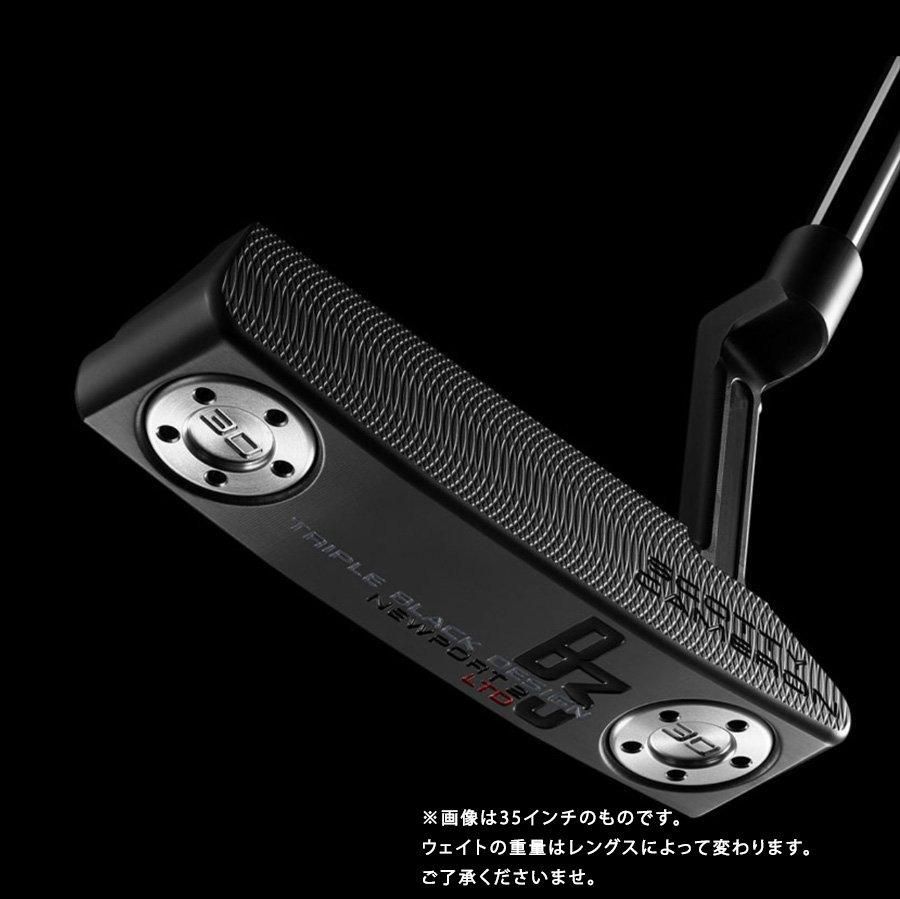 数量限定/予約販売】 スコッティキャメロン B3 TRIPLE BLACK NEWPORT 2