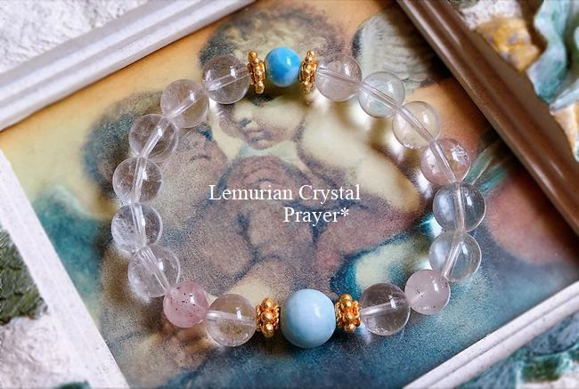 レムリア水晶の祈り | ブレスレット - パワーストーン・天然石
