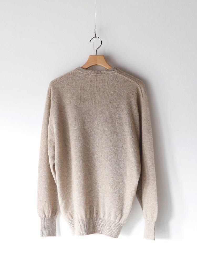 HERILL / WHOLEGARMENT PULLOVER (NATURAL) - TROUPE ONLINE SHOP