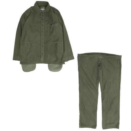 remilla レミーラ｜remilla(レミーラ) ボートジップスモック (カーキ