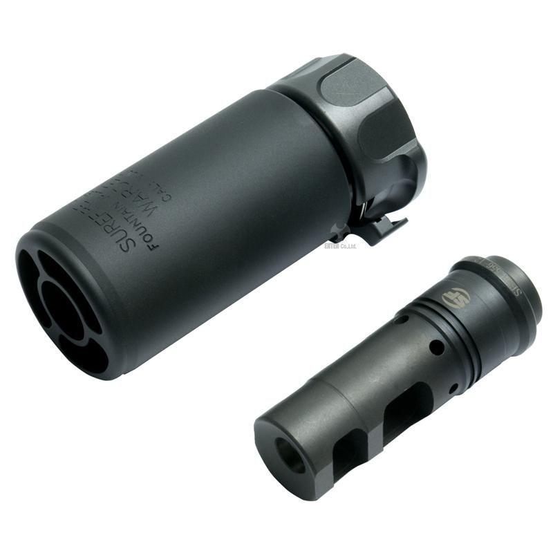 AngryGun】SureFire Warden タイプQDブラストレギュレータセット-Black