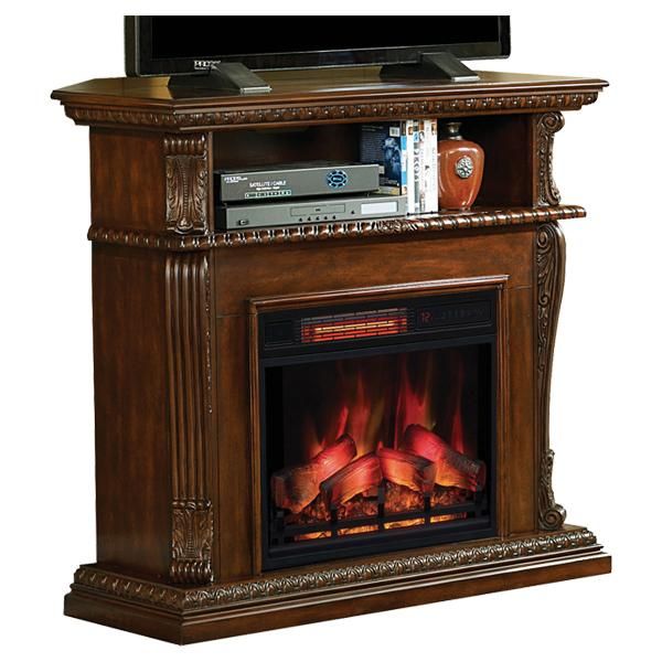 LLOYD GRANDE】高級木製マントルピース暖炉本体セット「コリンス」バー