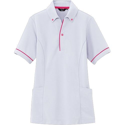 アイトス AZ7668 サイドポケット半袖ポロシャツ[男女兼用](6.3オンス