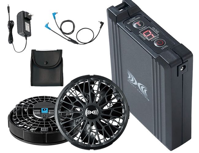 ジーベック XS23021[春夏用]空調服® スターターキット14.4Vワンタッチ