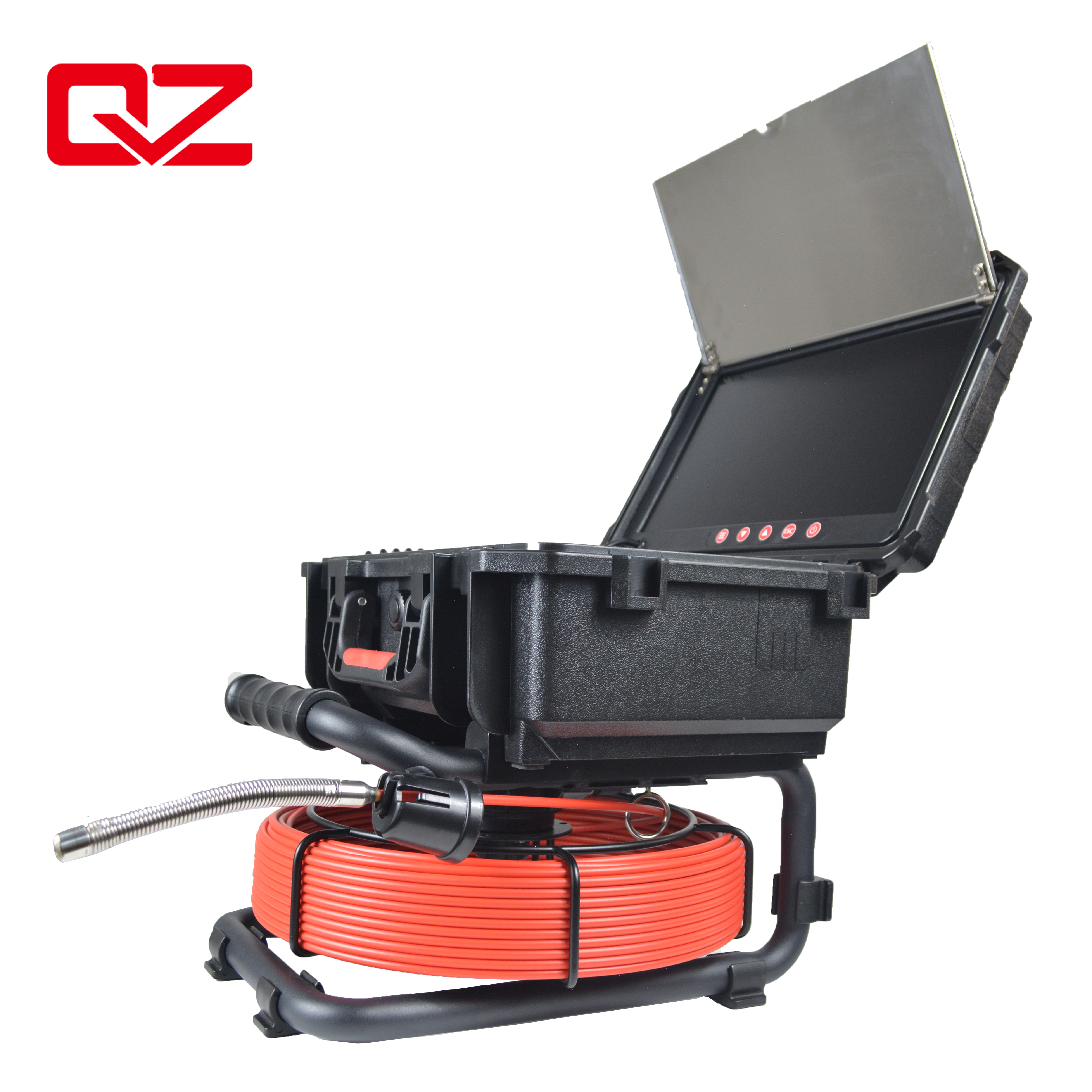 13.3inch 12.8mm 1080P Small Camera 5.3mm Cable 512Hz Sewer Pipe