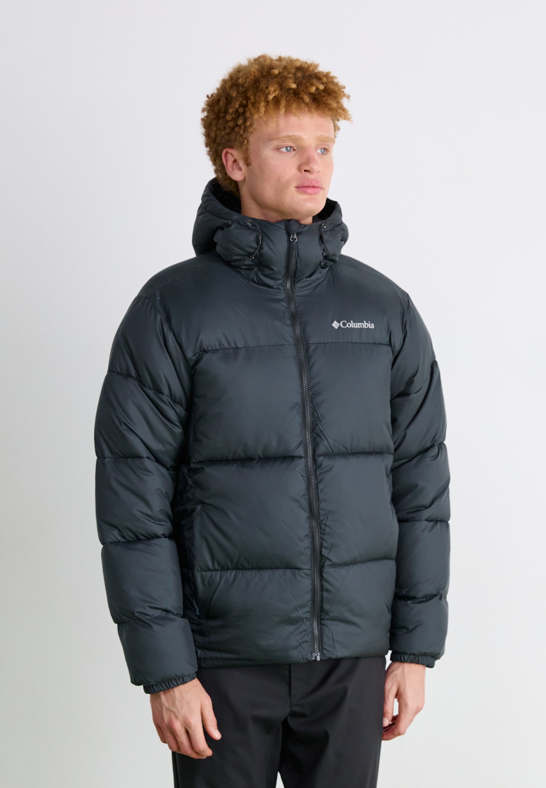 Columbia PUFFECT HOODED JACKET - Winter jacket - black - Zalando