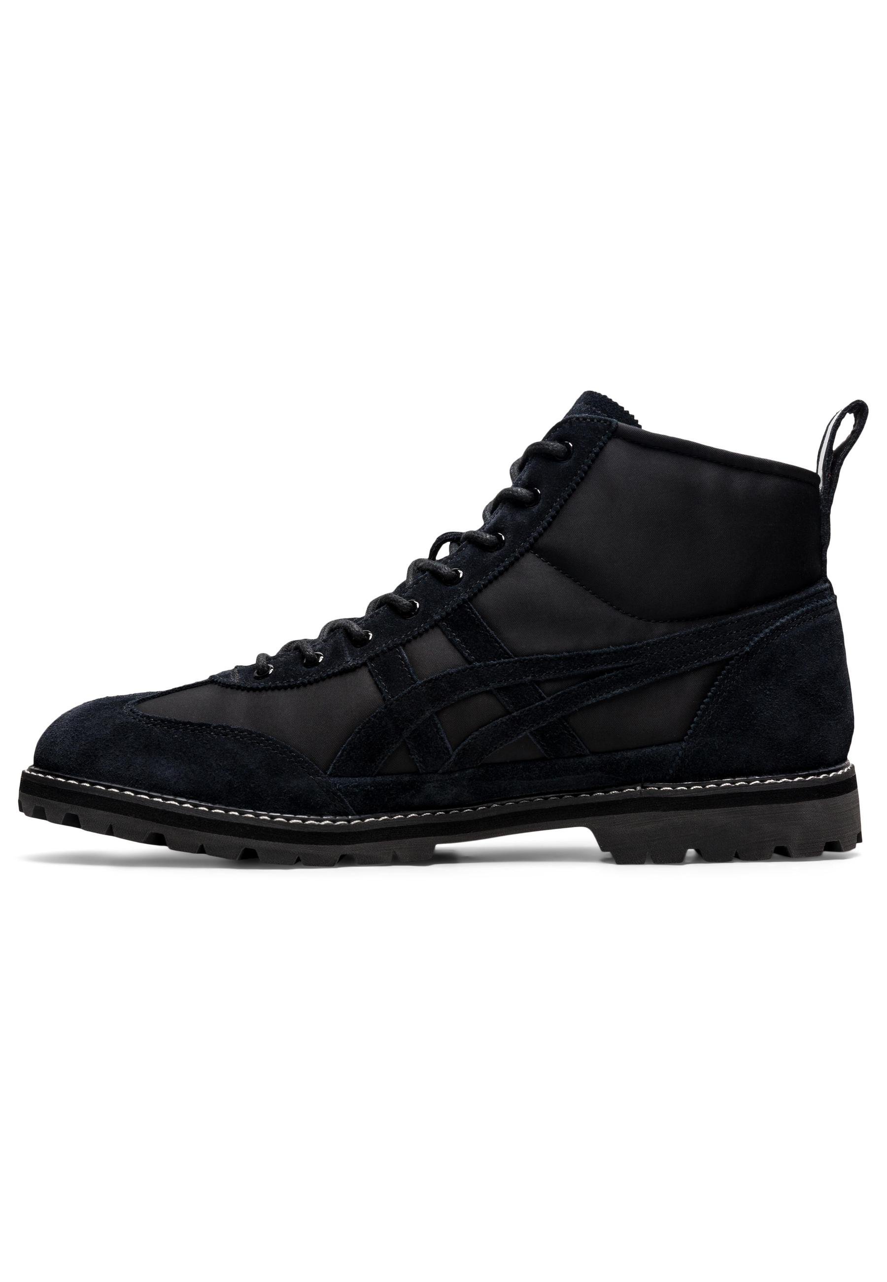 Onitsuka Tiger MEXICO RINKAN - Ankle boots - black black/black