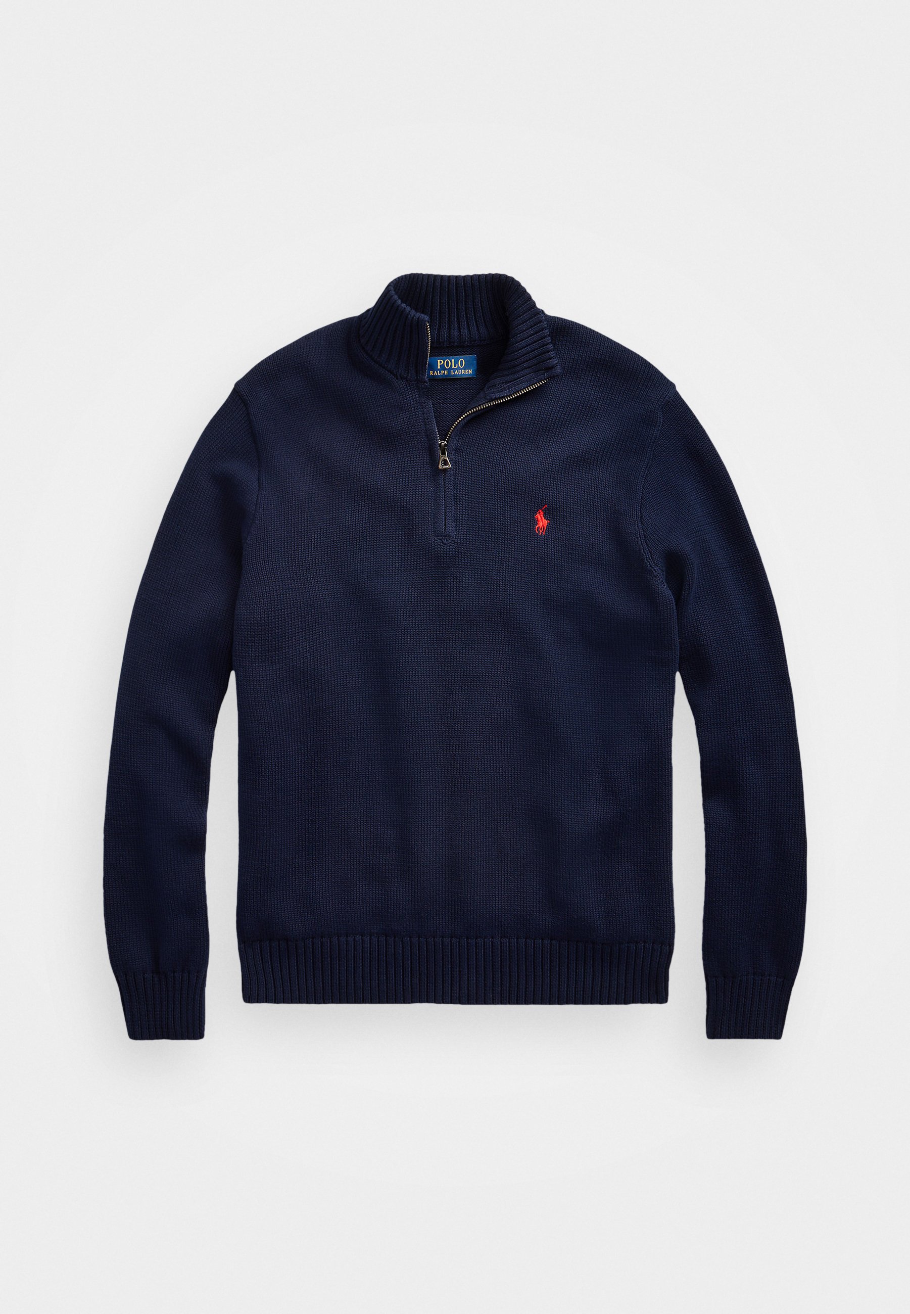 Polo Ralph Lauren COTTON QUARTER-ZIP MOCKNECK SWEATER