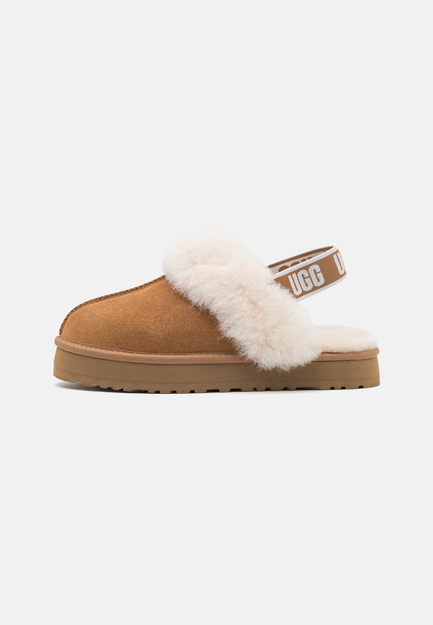 UGG FUNKETTE UNISEX - Saboţi - chestnut/maroniu deschis - Zalando.ro