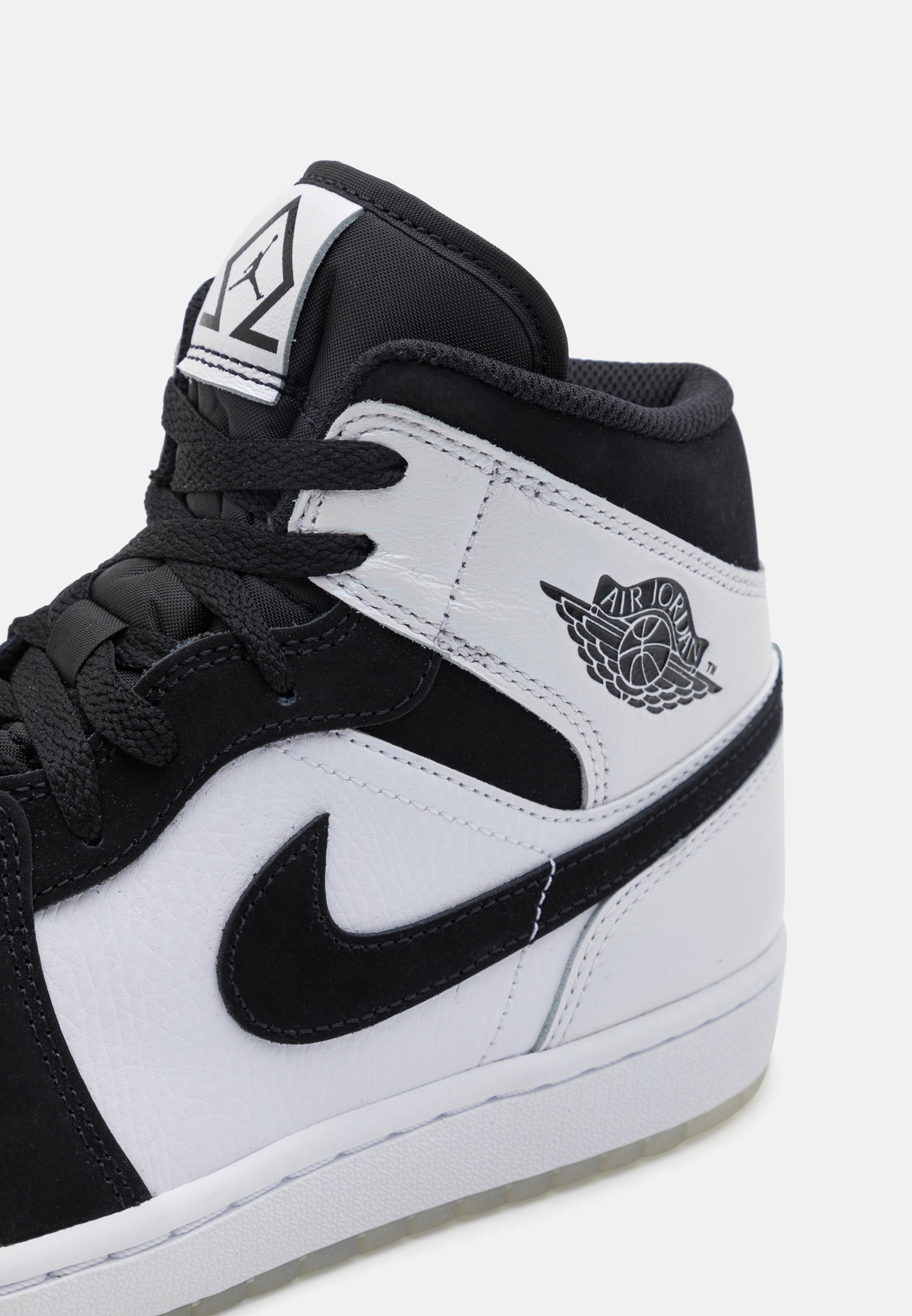 Jordan AIR JORDAN 1 MID SE - Sneakers high - white/black/multi