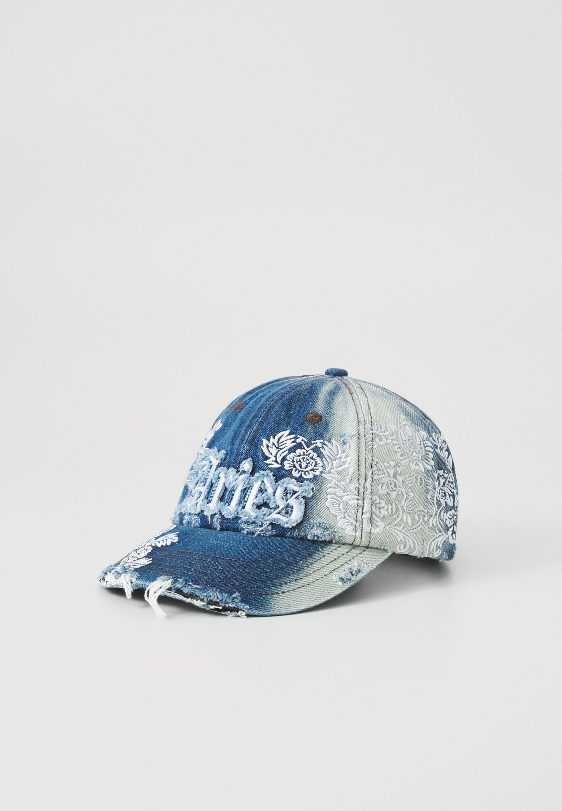 Aries DESTROYED LACE UNISEX - Cap - denim/blue denim - Zalando.co.uk