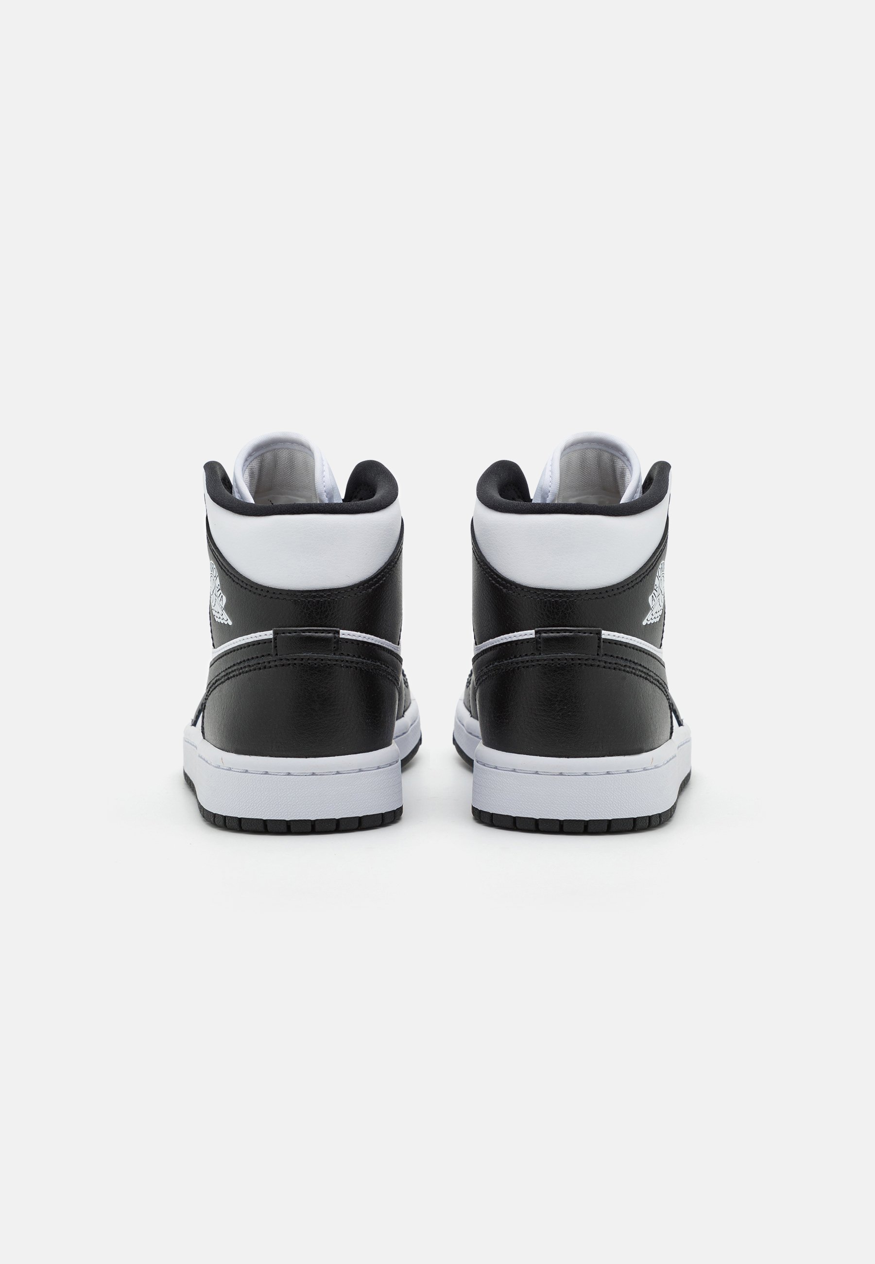 Jordan AIR JORDAN 1 MID UNISEX - Sneakers high - white/black/alb
