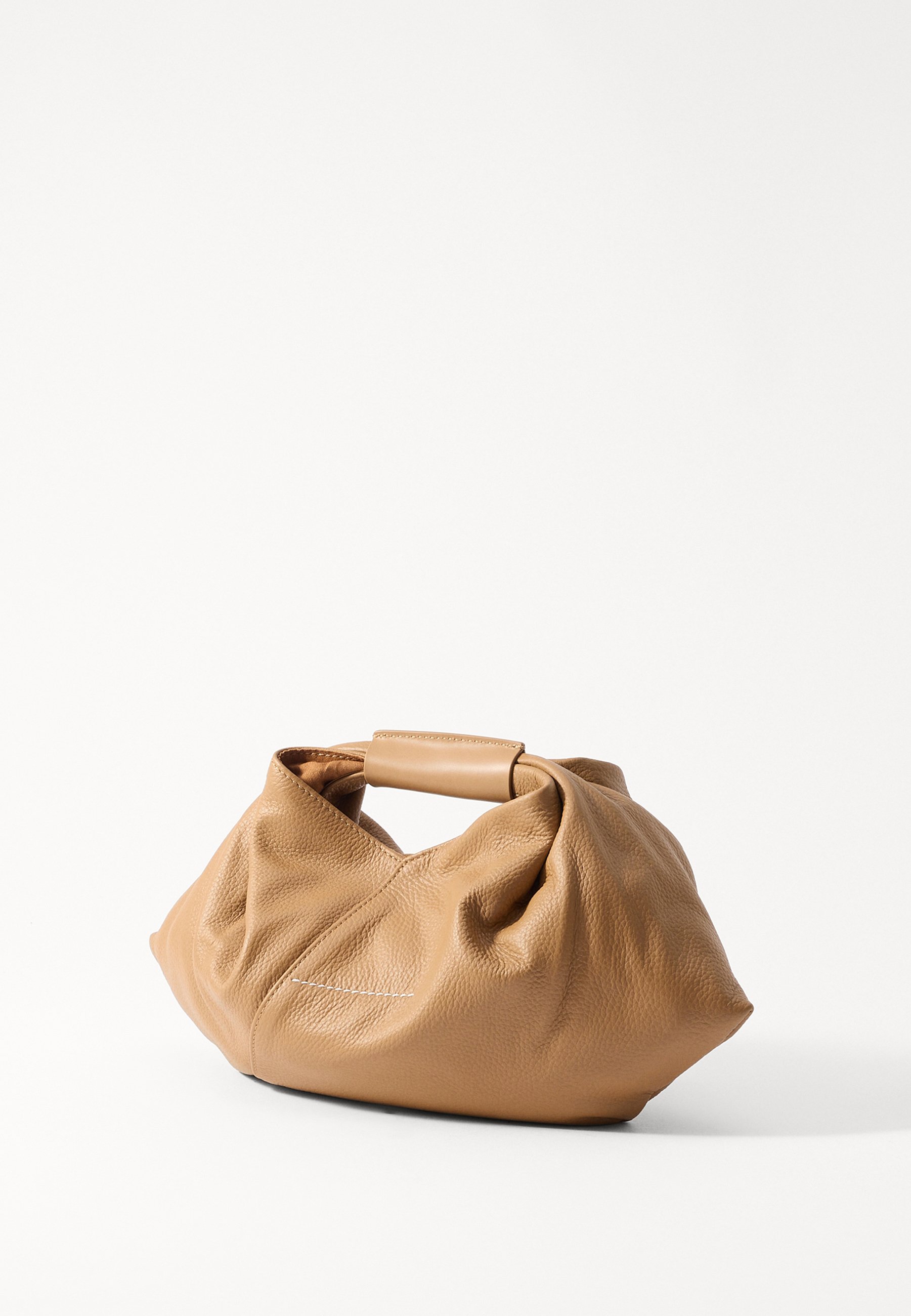 MM6 Maison Margiela JAPANESE DRAPED MINI - Borsa a mano - chipmunk