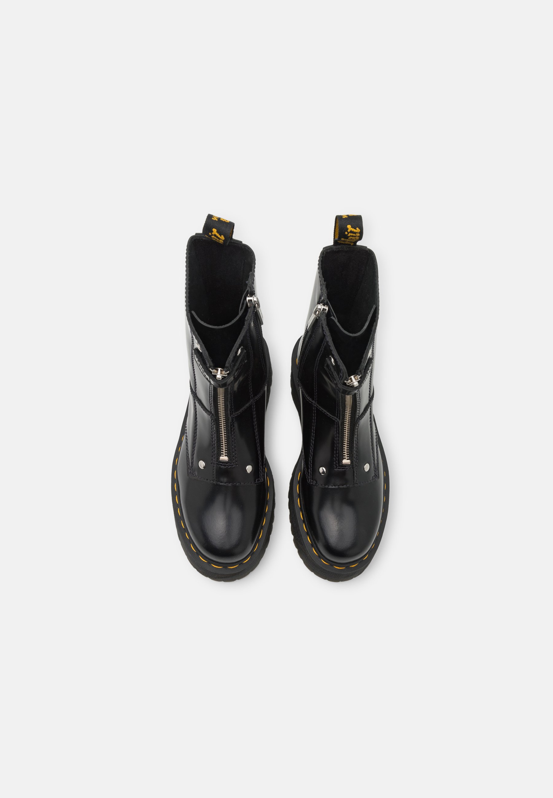 Dr. Martens JETTA HI MAX - Platform ankle boots - black - Zalando