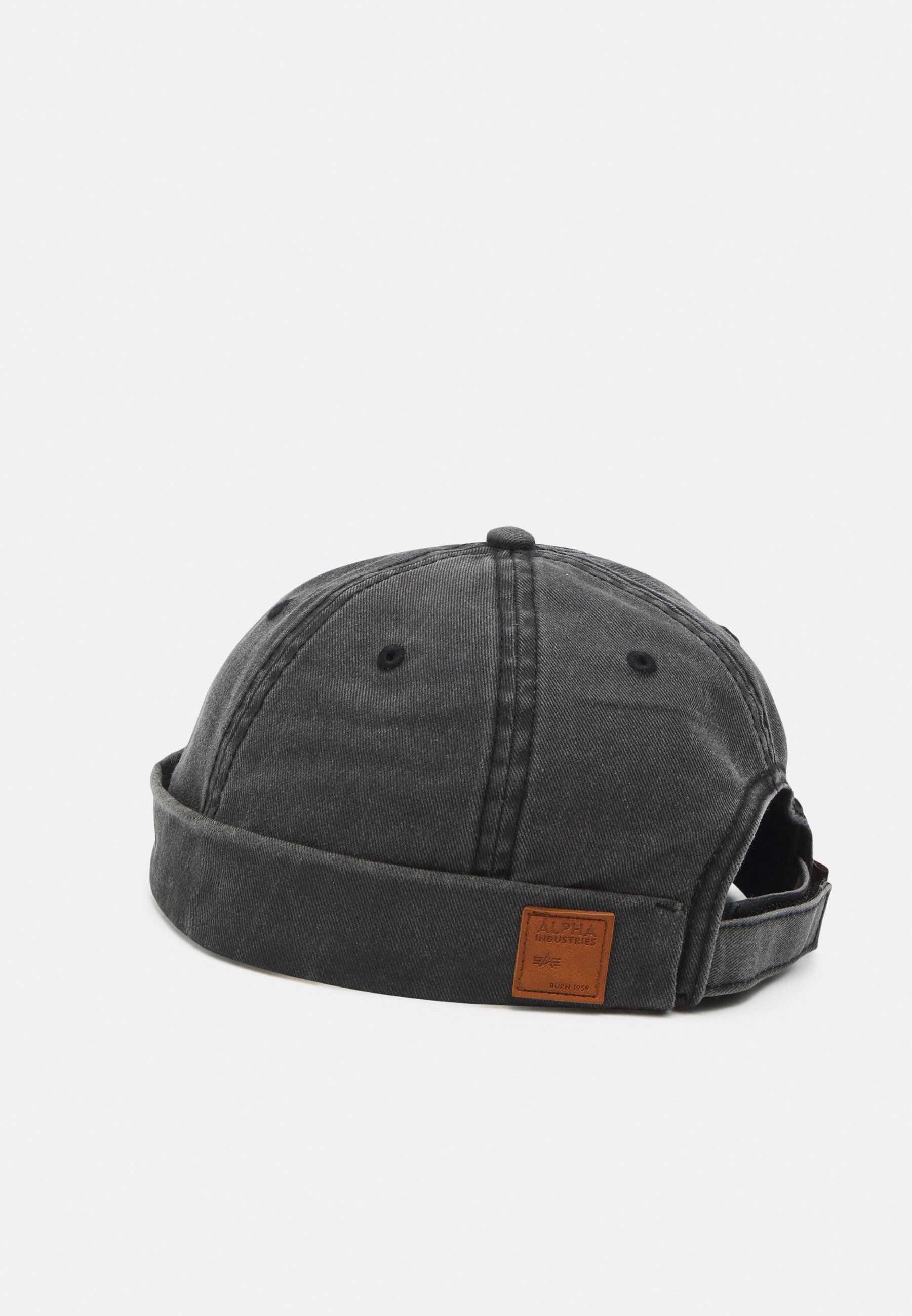 Alpha Industries DOCKER HAT UNISEX - Hat - black - Zalando.co.uk