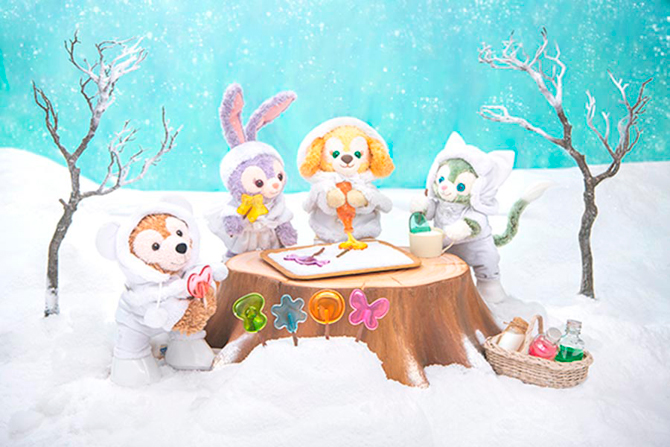 ダッフィー＆フレンズのホワイト・ウィンタータイム・ワンダーズ