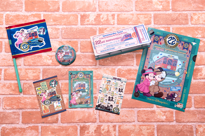 東京ディズニーシー（R）開園22周年！記念グッズが9／4から発売＜2023
