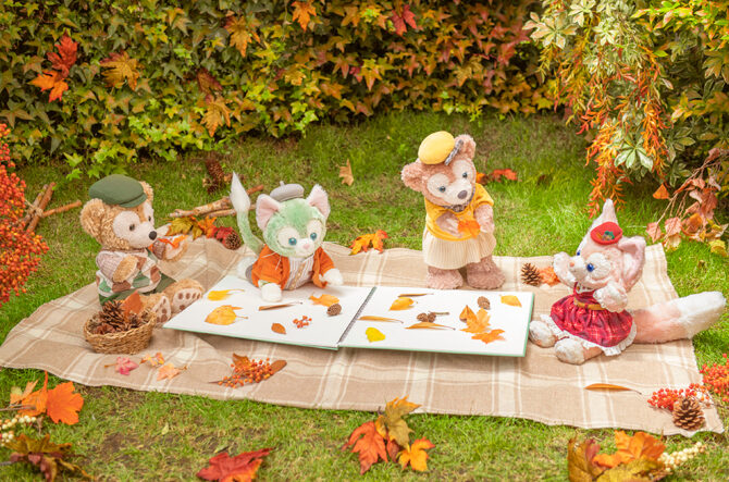 ダッフィー＆フレンズのオータム・ストーリーブック」のグッズ