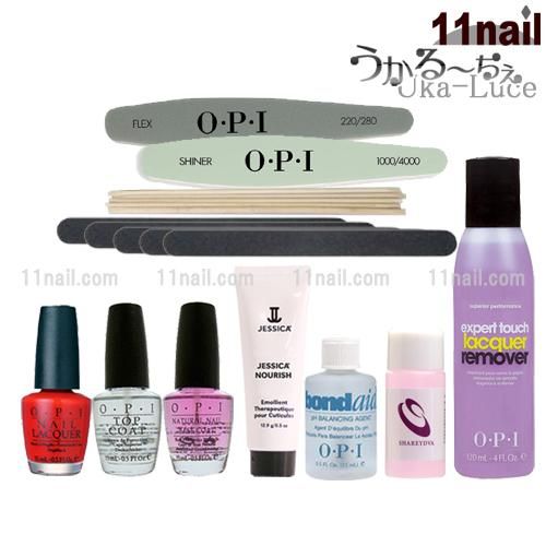 ネイリスト検定 必需品＆消耗品ケアカラーセット[うかる～ちぇ