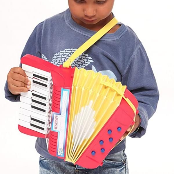 bontempi ボンテンピ ］17鍵 アコーディオン 子供用楽器 3歳から 鍵盤