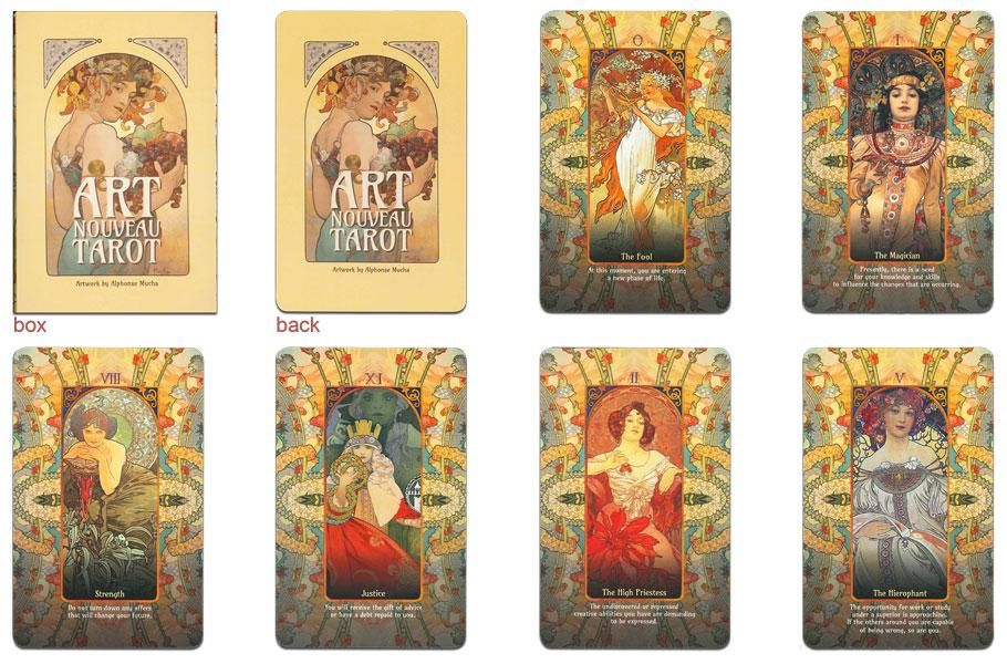 ART NOUVEAU TAROT アールヌーボー・タロット（大アルカナのみ）