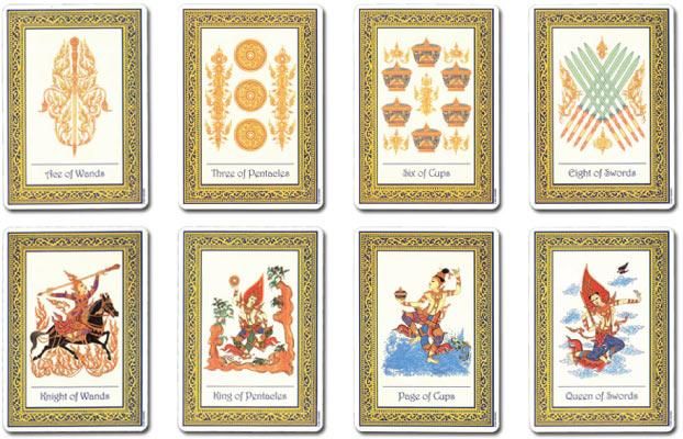 タイのアートが凝縮されたタロット】ロイヤル・タイ・タロット