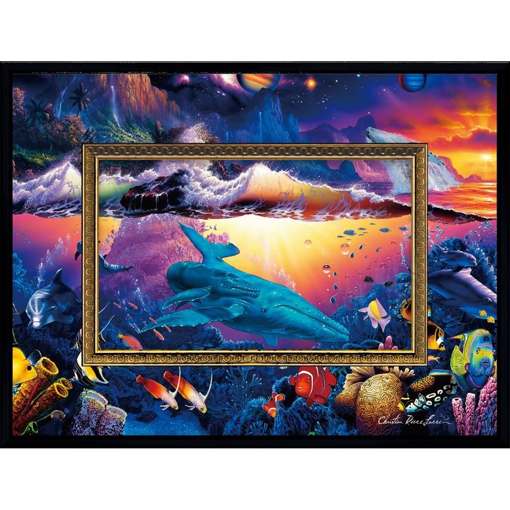 絵画 クリスチャン・リース・ラッセン ビッグアート「ギャラクシー