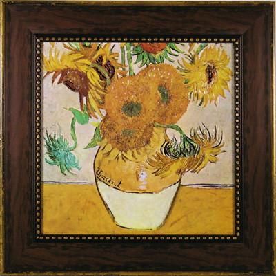 名画》ミュージアム シリーズ ゴッホ「ひまわり」 - 絵画や壁掛け販売