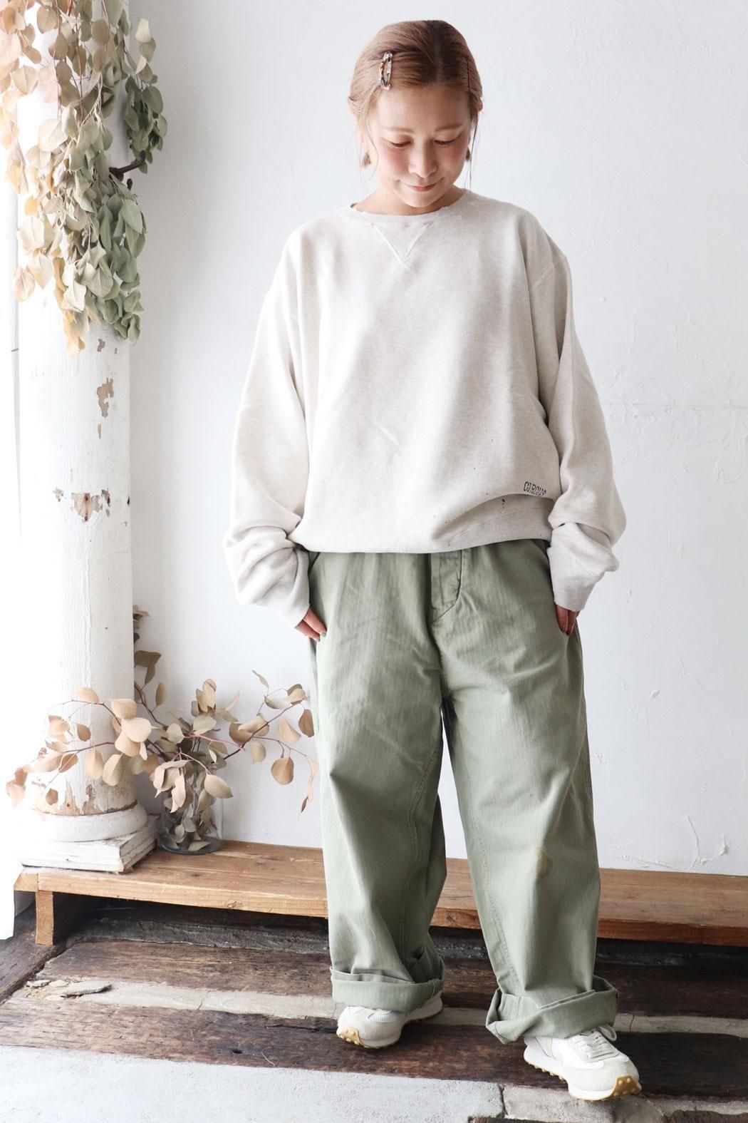 chimala(チマラ)】US ARMY HARRINGBONE OFFICER TROUSERS | ミリタリー