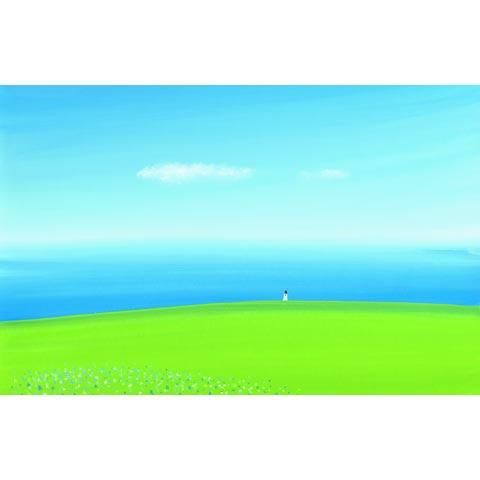 アートグラフ【この空の下】三々サイズ - 葉祥明美術館公式ネットショップ