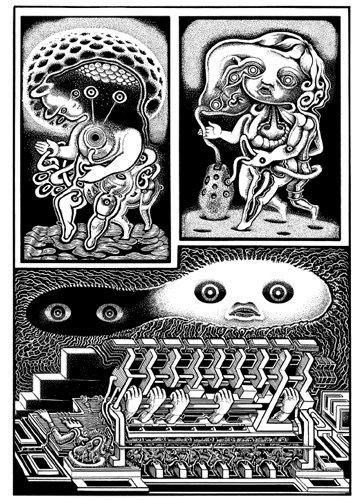 キクチヒロノリ Hironori KIKUCHI 「ALCHEMICAL GRAPHICS 1&2」 2冊