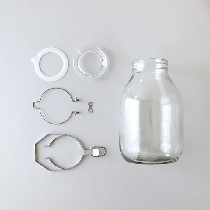 セラーメイト｜取手付 密封保存 ガラス瓶 3L - ハシュケ［hushykke］