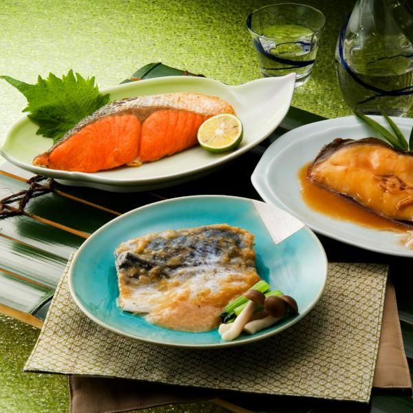 氷温熟成煮魚・焼魚詰合せ | 大松 - 鮭やふくなど関西のうまい魚を食卓