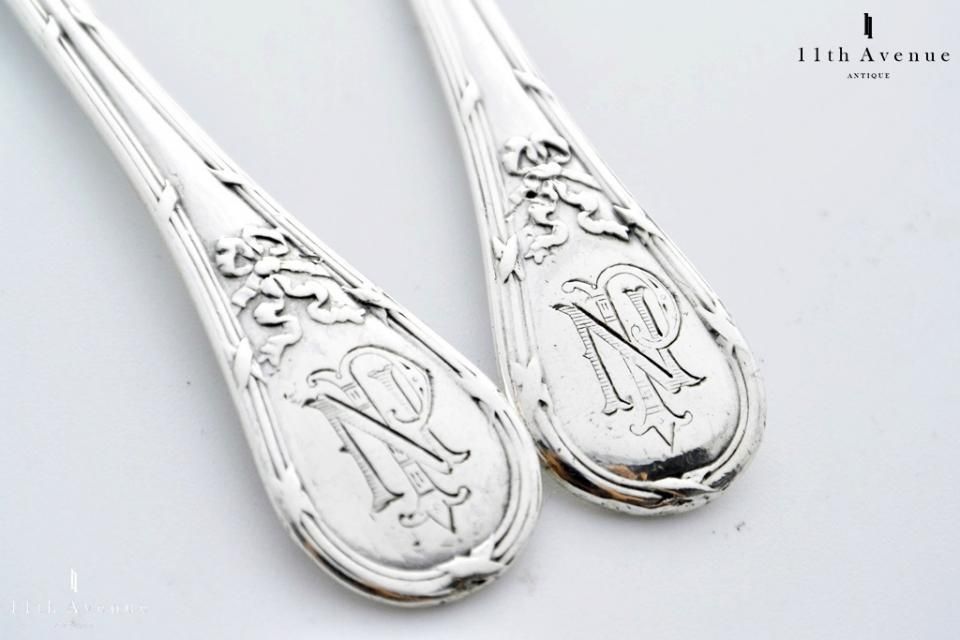 ピュイフォルカ】純銀/約100g スプーン フォーク ピュイフォルカ