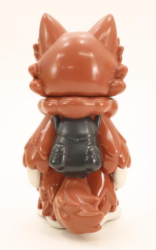 おおかみくん ソフビ ブラウン あらいきりこ