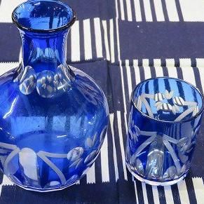 切子冠水瓶 - アンティークマーケット吹上