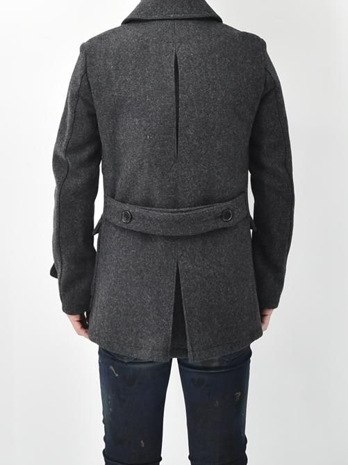 AKM エーケーエム ピーコート Pコート ショールカラー 通販 - GORDINI