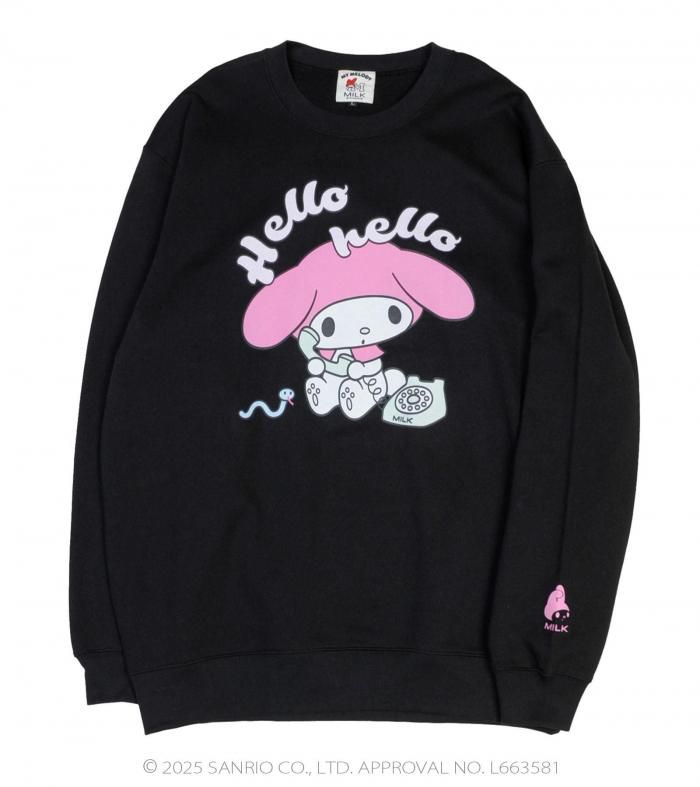 マイメロ PHONE SWEAT | マイメロディコラボスウェット - MILK MILKBOY