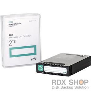 格安 HPE RDX 2TB データカートリッジ Q2046A（ディスクカートリッジ）