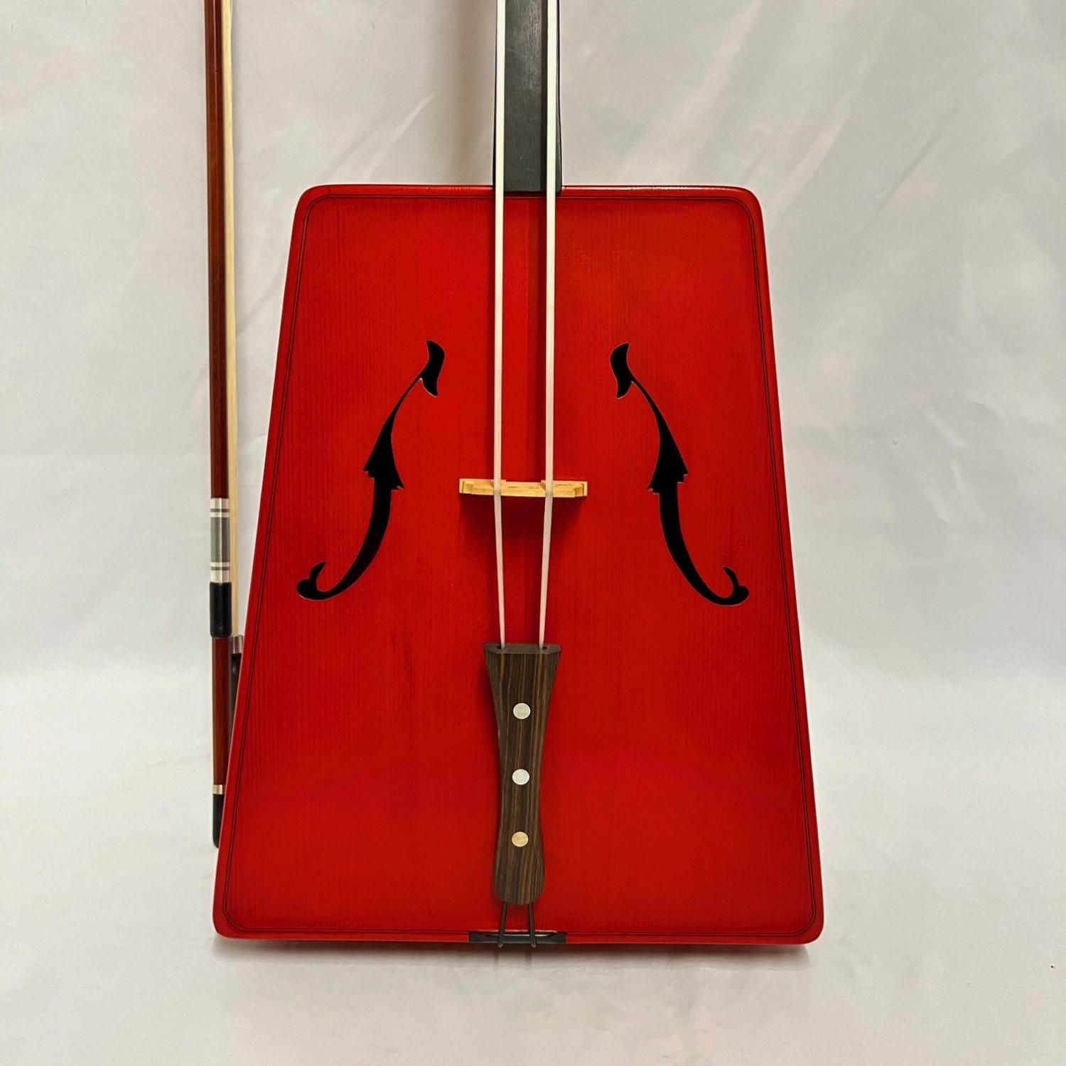 委託販売品・整備済み）馬頭琴 布和製作 内モンゴル製モンゴル国仕様