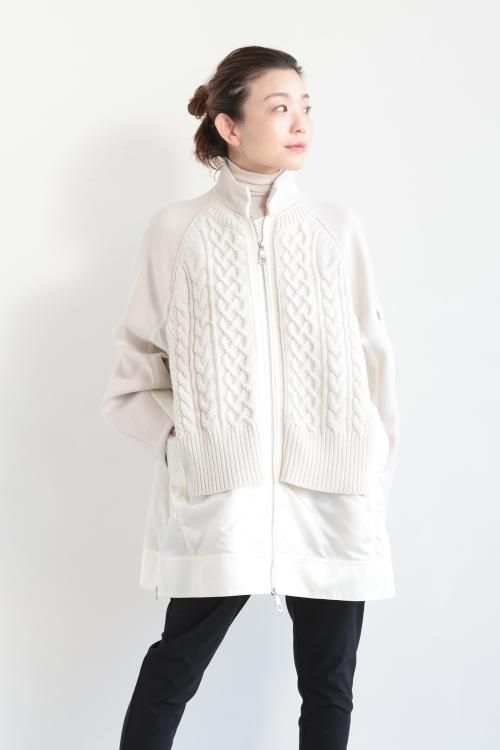 CEaRET FROM araara(シーレット) Knit Docking Coat - YAMAROKU