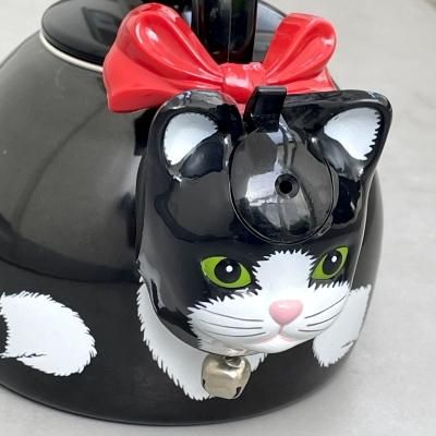 ホイッスルケトル タキシードキャット（ネコ型笛吹やかん）USA