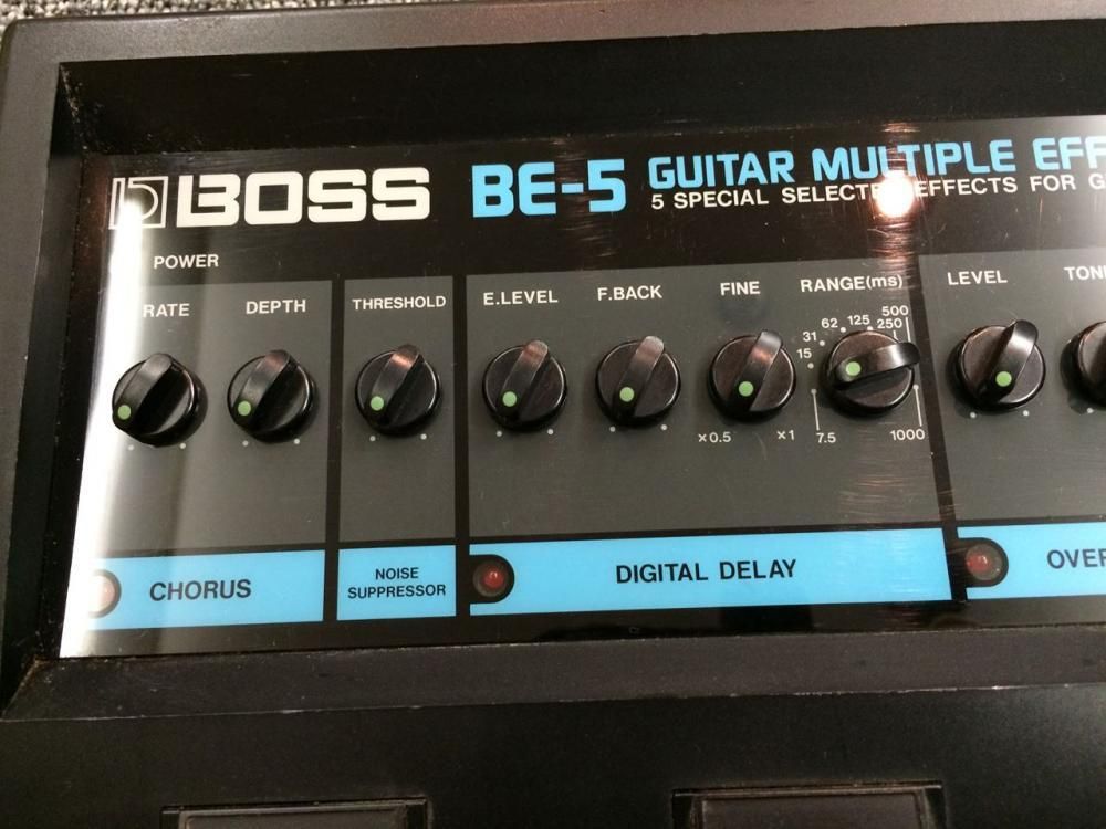 中古品 マルチエフェクター BOSS（ボス） BE-5 - 奈良市のギター