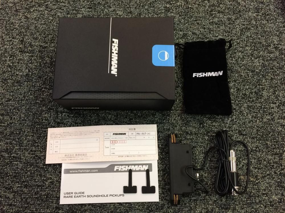 FISHMAN Rare Earth Magnetic Soundhole Pickup /Single Coil 日本全国