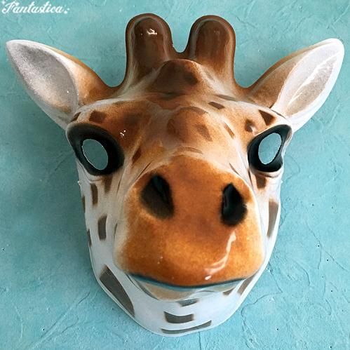 アニマルマスク】ジラフ キリンさんのお面 パーティー仮装