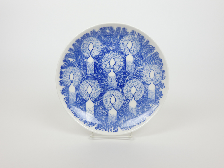 GUSTAVSBERG/グスタフスベリ クリスマスプレート 1976年 025|北欧