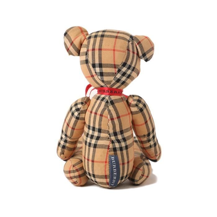 バーバリー ぬいぐるみ くま 40791 ベージュ系 バーバリーチェック